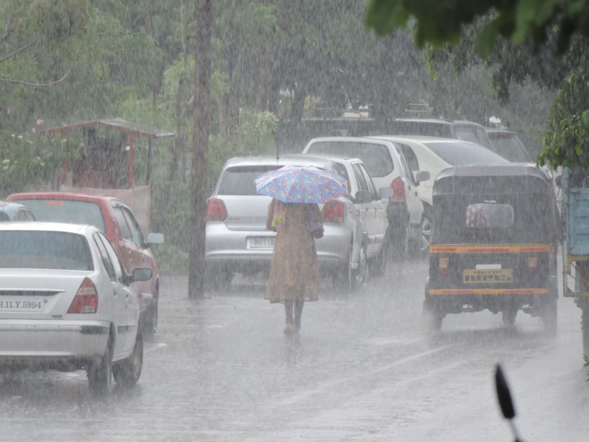 Satara: After ten days Mahabaleshwar, Navjala rain | सातारा : दहा दिवसांनंतर महाबळेश्वर, नवजाला पाऊस