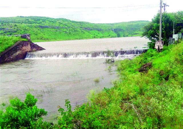 Umbardari dam overflow | उंबरदरी धरण ओव्हरफ्लो