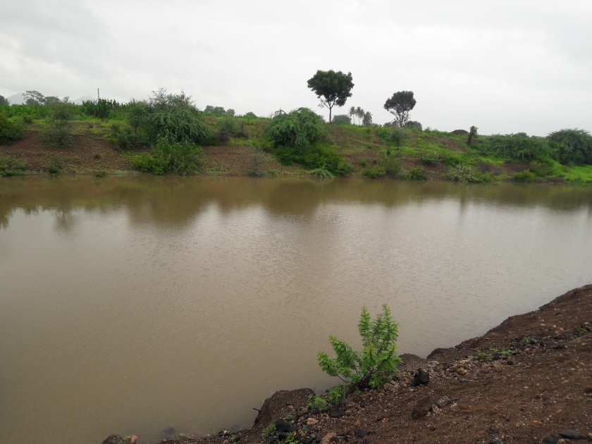  The supply of dasana dams from the public area is finally in a dry drain | लोकसहभागातून दसाणा धरणाचे पुरपाणी अखेर सुकड नाल्यात