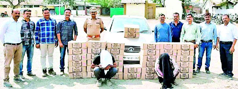 Twenty-two lakhs of illicit liquor seized in two days | दोन दिवसांत साडेसहा लाखांचा दारूसाठा जप्त