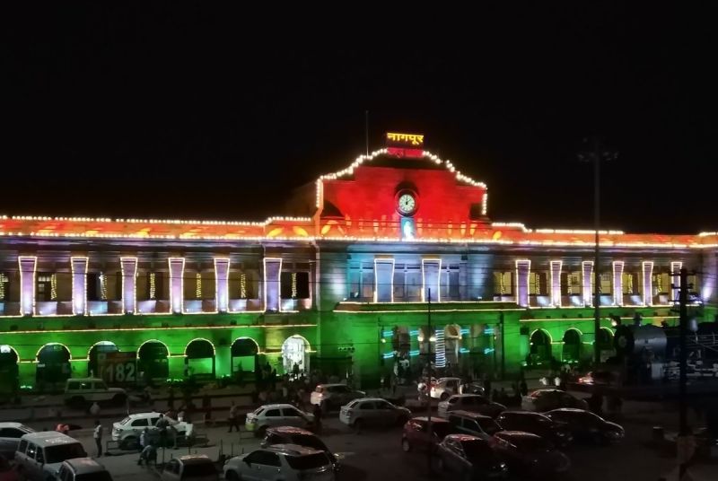 Nagpur railway station turned 96 years old | नागपूर रेल्वेस्थानक झाले ९६ वर्षांचे 