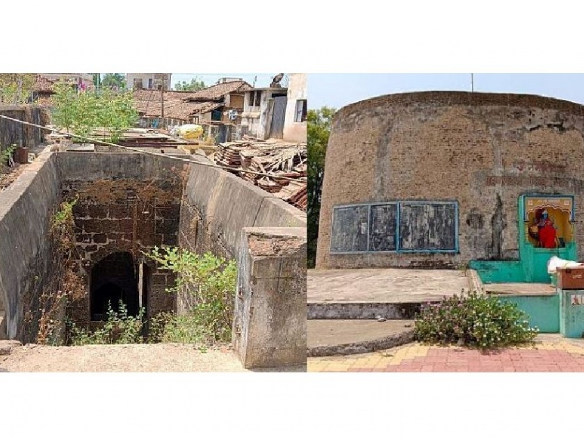 Bawdi in the historical fort of Sangadi became a garbage dump | सानगडीच्या ऐतिहासिक किल्ल्यातील बावडी झाली कचराकुंडी