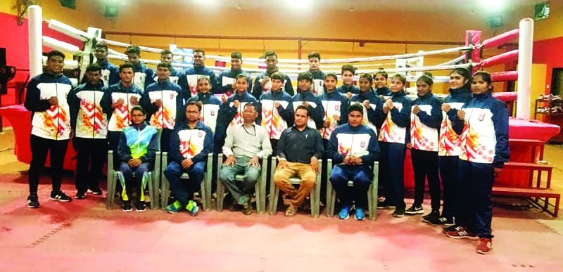 Maharashtra team leaves for Delhi for national school competition |  राष्ट्रीय शालेय स्पर्धेकरिता महाराष्ट्र संघ दिल्लीला रवाना