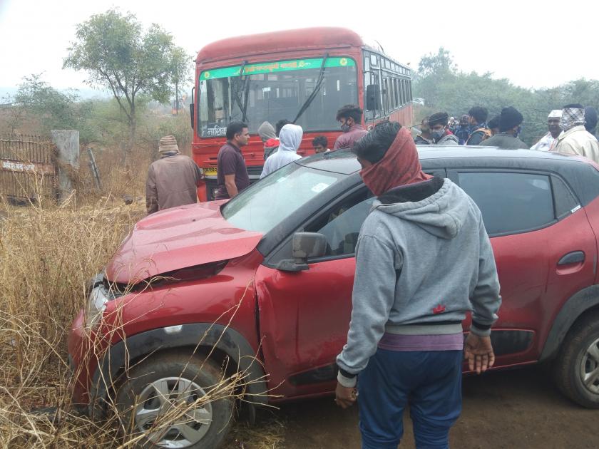 Accident season on Wani-Nashik road continues! | वणी-नाशिक रस्त्यावरील अपघाताचे सत्र सुरूच!