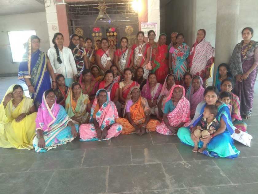 Meeting of the Mission Campaign in Pondan | पांडाणेत उमेद अभियानाची बैठक