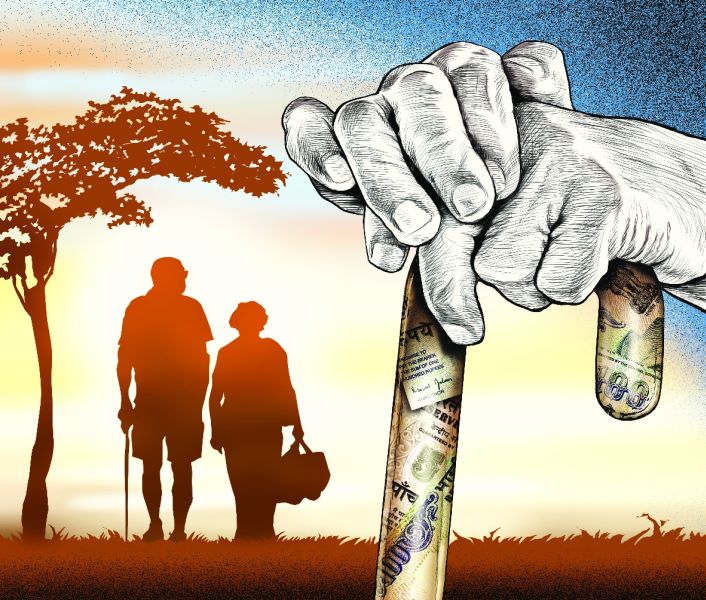 54 lakh retirees get only 25,000 pension | ५४ लाख सेवानिवृत्तांना मिळते केवळ अडीच हजार निवृत्तीवेतन