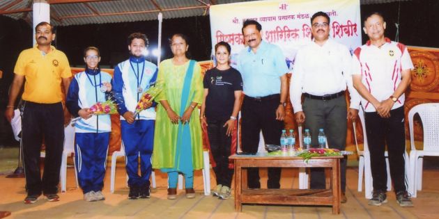 National gymnastics competition: Shruti Pandey, Himanshu Jain won silver medal | राष्ट्रीय जिम्नॅस्टिक्स स्पर्धा : श्रुती पांडे, हिमांशु जैन यांनी पटकाविले रौप्यपदक