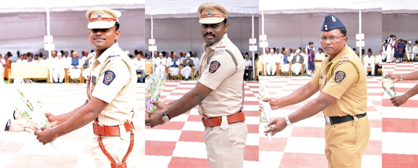 Honor of Police Officer, Employees of Shaurya Medal | शौर्य पदक प्राप्त पोलीस अधिकारी, कर्मचाºयांचा सन्मान