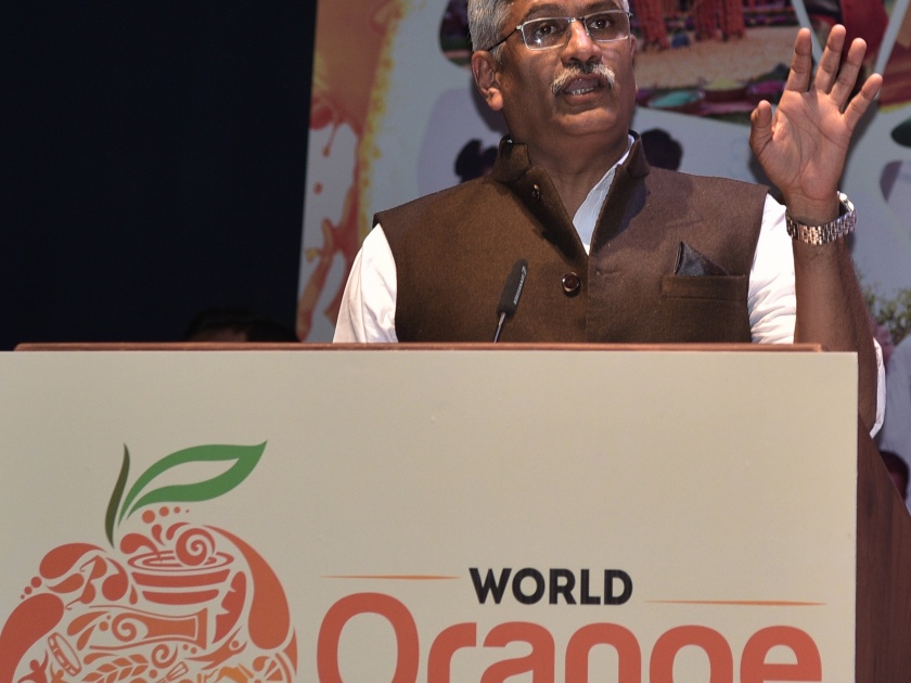 The identification of the oranges of Nagpur will reach the world: Gajendra Singh Shekhawat | नागपूरच्या संत्र्याची ओळख जगात पोहचेल : गजेंद्रसिंह शेखावत