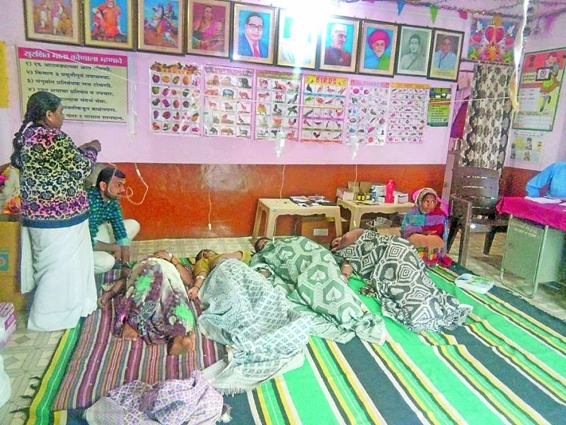  At Tarkkheda, 70 people have diarrhea infection | टाकरखेडा येथे ७० जणांना डायरीयाची लागण