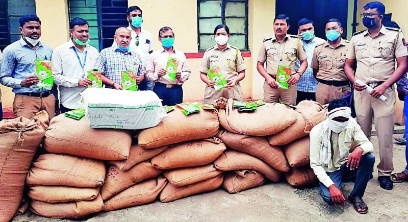 18 lakh cotton seeds seized | 18 लाखांचे कापूस बियाणे जप्त