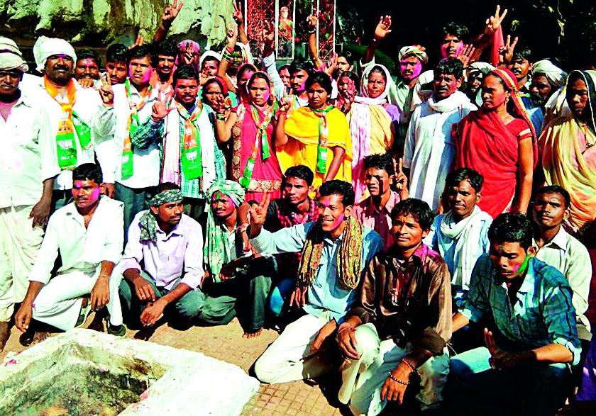 Gram panchayat elections: The farmers rejected the BJP | ग्रामपंचायत निवडणूक : शेतकºयांनी भाजपला नाकारले