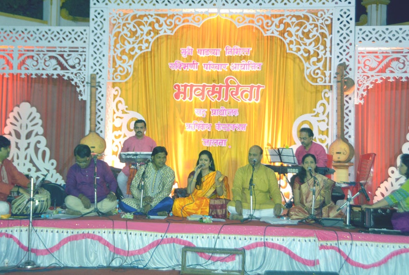 Music concert played on the previous night of Gudhi Padwa | पाडव्यानिमित्त संगीत मैफिल रंगली
