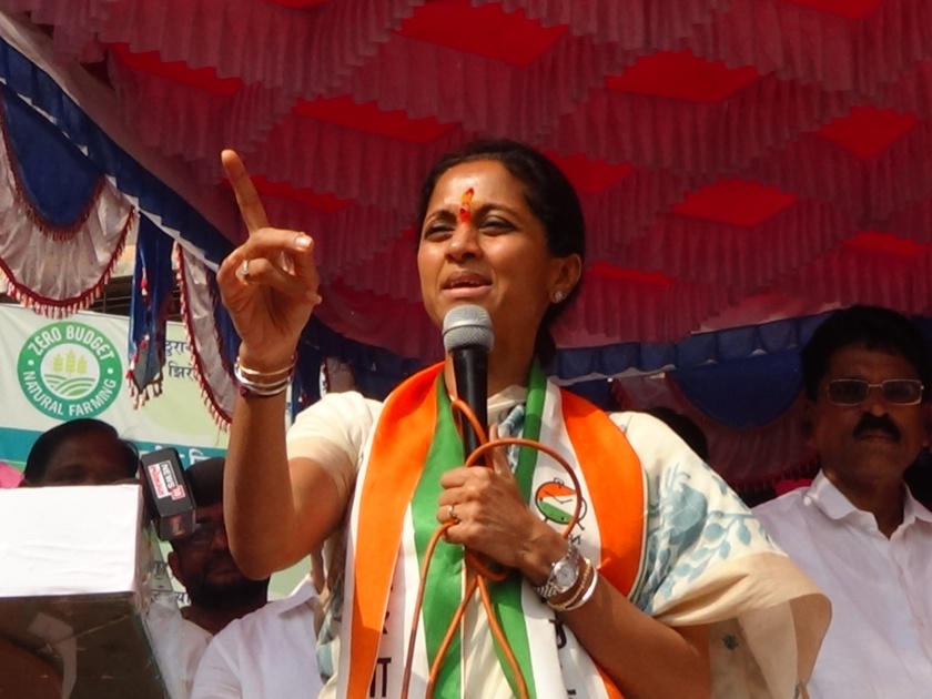 Leader of the Opposition for Shiv Sena: Supriya Sule, | शिवसेना सत्तेसाठी लाचार पक्ष : सुप्रिया सुळे, दापोली येथील सभेमध्ये टीका