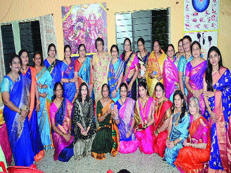  In celebration of the decoration competition organized for women | महिलांसाठी आयोजित  सजावट स्पर्धा उत्साहात