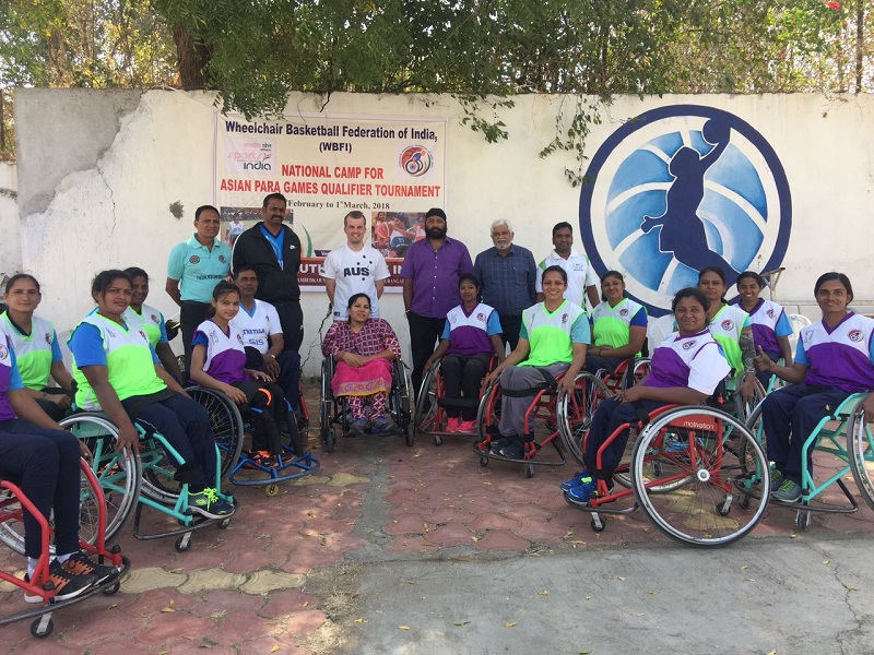 Indian Wheelchair Basketball Team's Aurangabad Camp for International Competition | आंतरराष्ट्रीय स्पर्धेसाठी भारतीय व्हीलचेअर बास्केटबॉल संघाचे औरंगाबादेत शिबीर