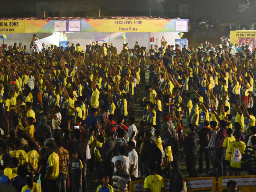 Lokmat Kolhapur Maha Marathon Kolhapurkar suasat ...! Unprecedented response | Lokmat Kolhapur Maha Marathon कोल्हापूरकर सुसाट...! अभूतपूर्व प्रतिसाद