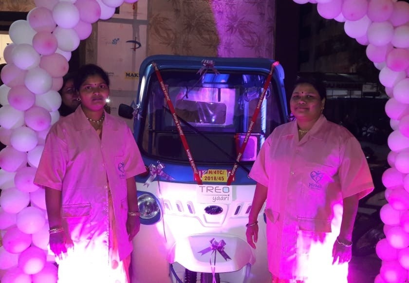 E-rickshaw for women in Nashik | नाशिकमध्ये महिलांसाठी ई-रिक्षा सुरू