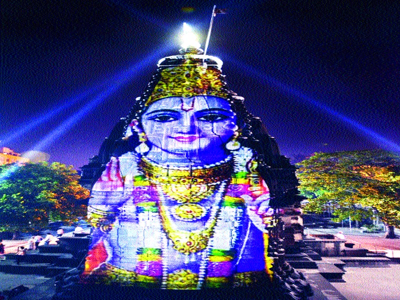 Shree Kalaram Temple will brighten the laser show | ‘लेझर शो’ने उजळणार श्री काळाराम मंदिर