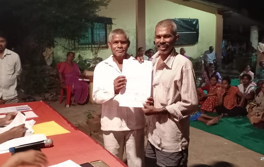 Three claims of tribal farming house in Konkani Padra approved by Forest Rights Committee | कोकणी पाड्यातील आदिवासींचे शेतीसह घराचे १५१ दावे वन हक्क समितीव्दारे मंजूर