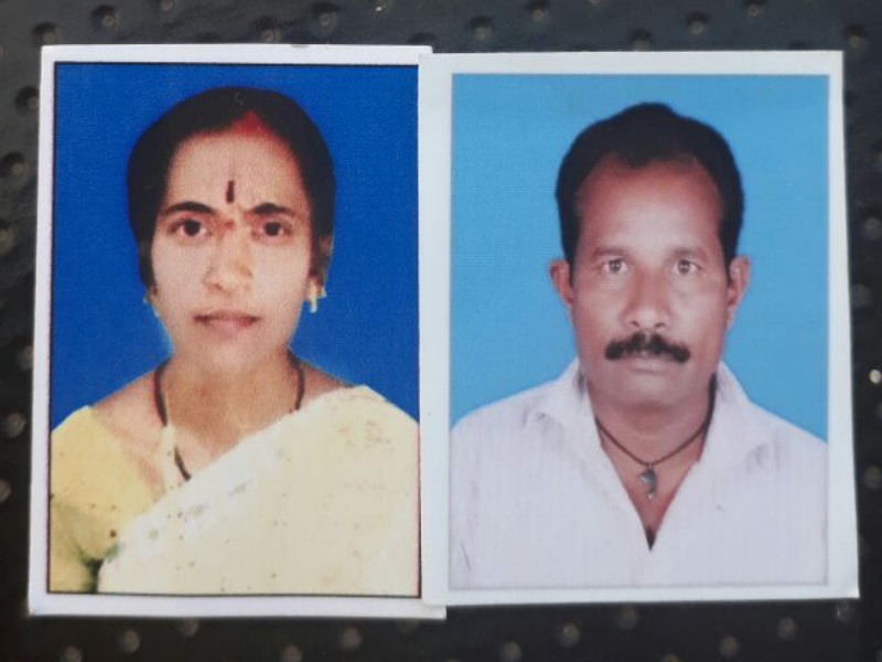 Accidents on the Solapur-Pune highway; husband-wife dead | दुचाकीने दिलेल्या धडकेच पती-पत्नी ठार; सोलापूर-पुणे महामार्गावर अपघात