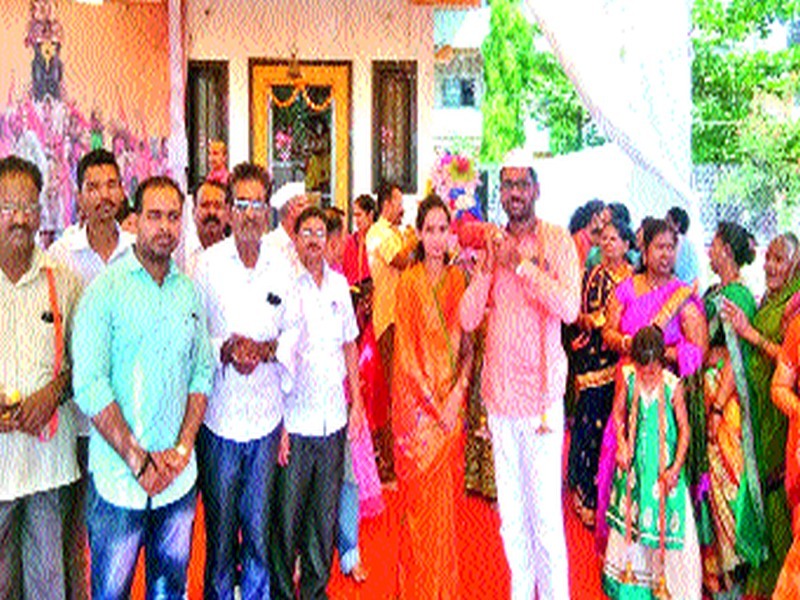  Cidkot celebrates Hanuman Jayanti festival | सिडकोत हनुमान जयंती उत्सव साजरा