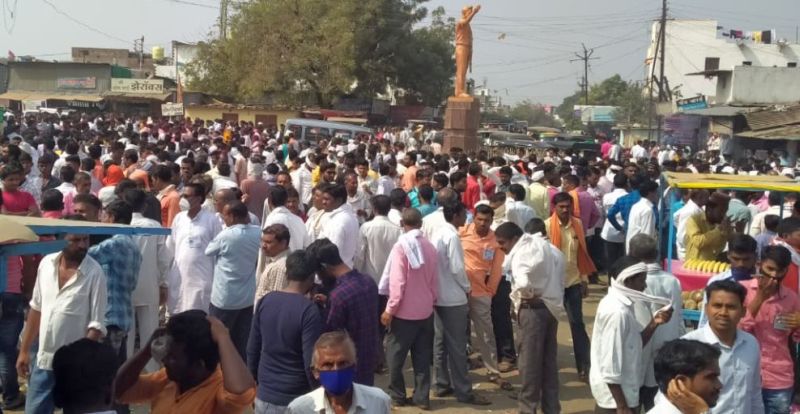 Shiv Sena and Congress dominate in the rural areas of Yavatmal district | यवतमाळ जिल्ह्यातील ग्रामीण भागात शिवसेना, काँग्रेसचेच वर्चस्व