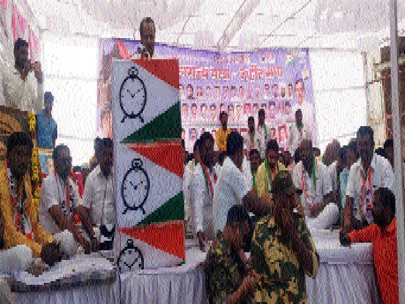 Shivswaraj Yatra exposes alliance government | शिवस्वराज्य यात्रेच्या माध्यमातून युती सरकारचा पर्दाफाश