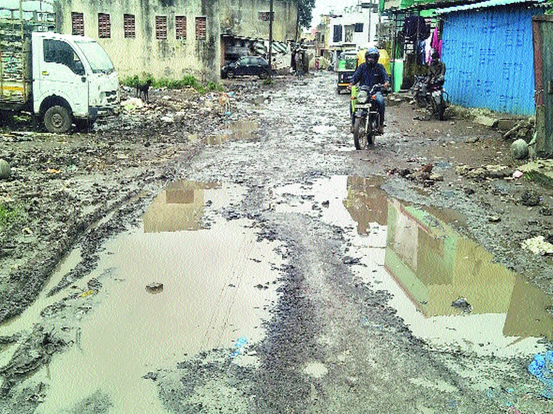  Canalola towards Wadala-Gopalwadi road repair | वडाळा-गोपालवाडी रस्त्याच्या दुरुस्तीकडे कानाडोळा