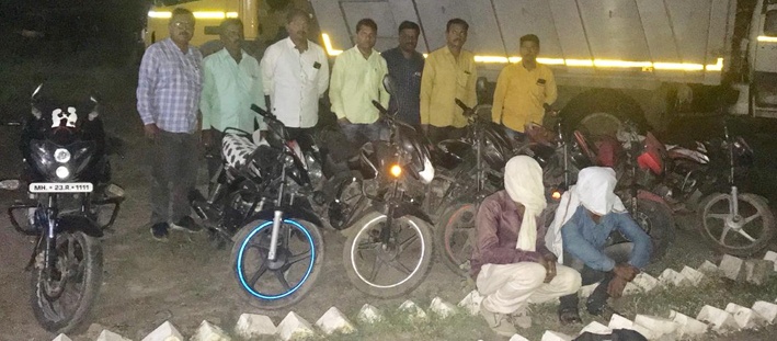 Seven bicycles were seized by two thieves | दोन चोरट्यांकडून सात दुचाकी केल्या जप्त