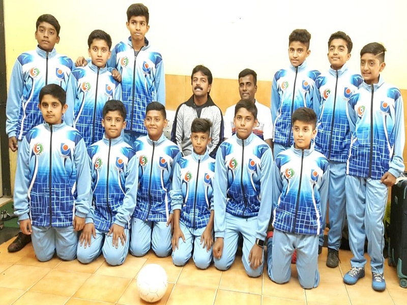 Election of Aurangabad players for the National Football Championship | राष्ट्रीय फुटसाल स्पर्धेसाठी औरंगाबादच्या खेळाडूंची निवड