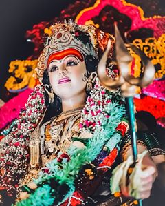 Devgaoni Jagdamba Mata Mandir celebrates anniversary | देवगावी जगदंबा माता मंदिर वर्धापन दिन उत्साहात