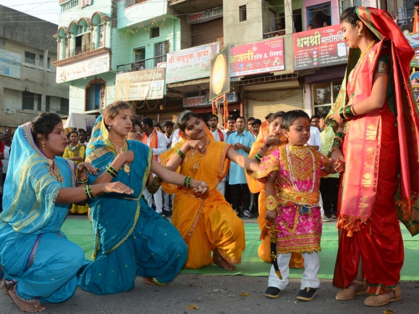 Celebretaion of Shivaji maharaj jayanti | शिवरायांच्या जयघोषाने उत्साह...