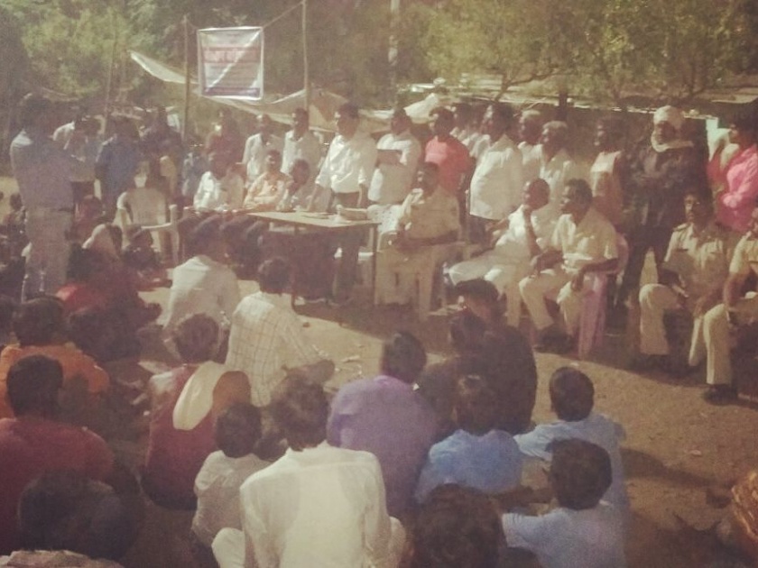 Gangapuri villagers behind voting boycott | गंगापुरी ग्रामस्थांचा मतदानावरील बहिष्कार मागे