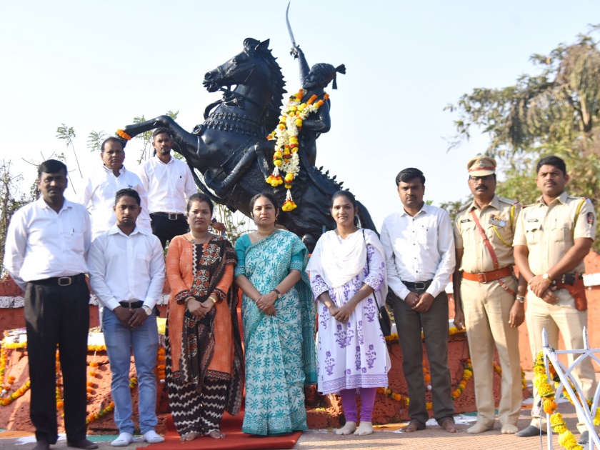 Shiv Jayanti is celebrated at Sindhudurgnagar | सिंधुदुर्गनगरी येथे शिवजयंती साजरी
