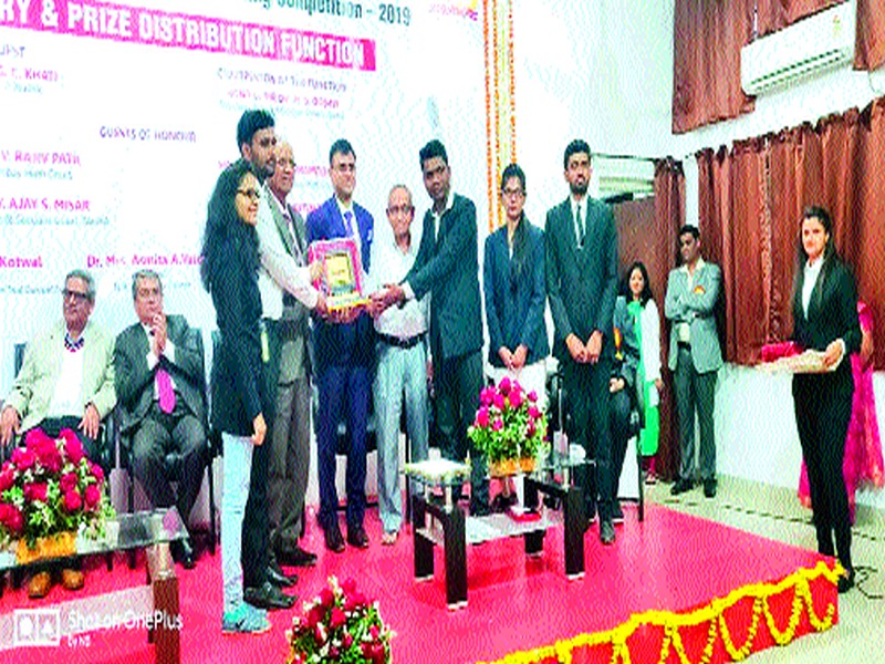  Mute Trial Competition won by Deshmukh College | देशमुख महाविद्यालयाने जिंकली म्यूट ट्रायल स्पर्धा