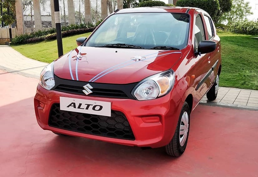 Maruti launches CNG Alto at 4.11 lakhs price | मारुतीने लाँच केली सीएनजीवर चालणारी अल्टो; पाहा किंमत