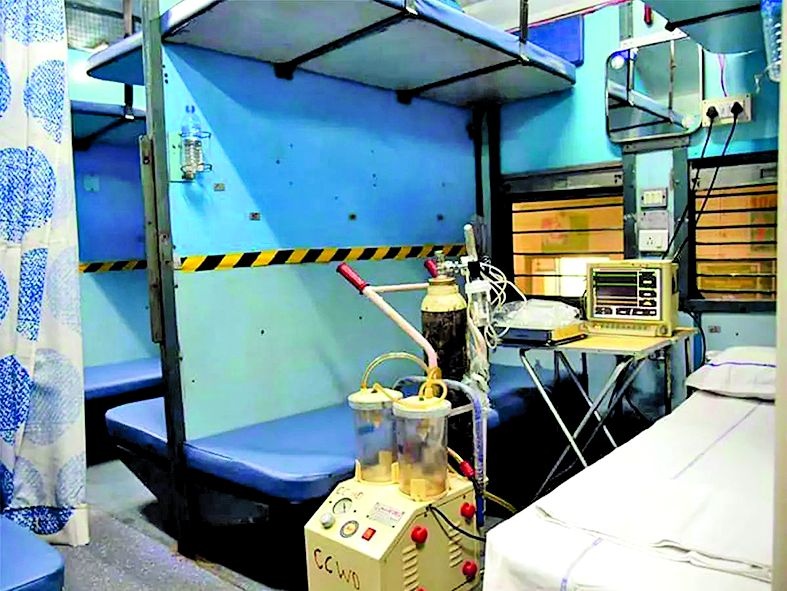 Negligence; In Nagpur, 29 'coaches' with 'oxygen beds' are not used | हलगर्जीपणा; नागपुरात ‘ऑक्सिजन बेड’ असलेले रेल्वेचे २९ ‘कोच’ वापराविना