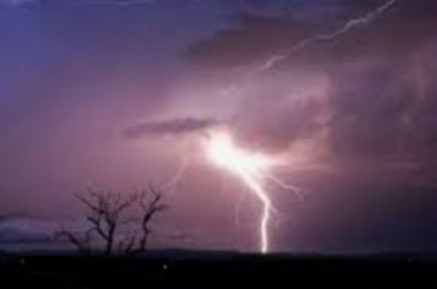 Heavy rain in villages in and around Solapur city with thunderstorms | विजेच्या कडकडाटासह सोलापूर शहर अन् परिसरात गावांमध्ये जोरदार पाऊस