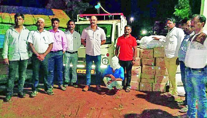 Six lakh liquor seized | सहा लाखांची दारू जप्त