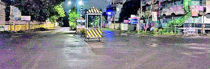Roads waiting for police for night patrols | रात्रगस्तीसाठी रस्ते पोलिसांच्या प्रतीक्षेत
