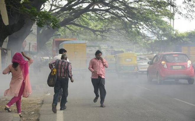 Green Peace reports that air pollution in Solapur | ग्रीन पीसच्या अहवालानुसार सोलापुरातील हवा प्रदूषित