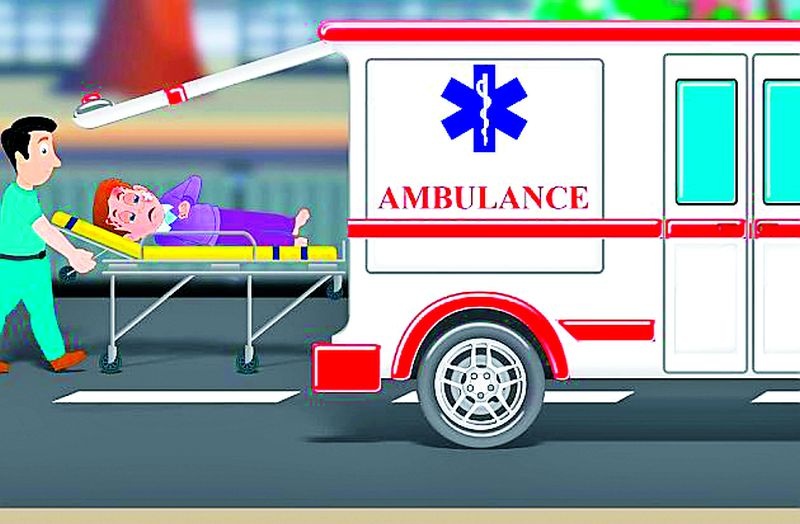 Ambulance of Channa Primary Health Center ill | चान्ना प्राथमिक आरोग्य केंद्राची रुग्णवाहिका आजारी