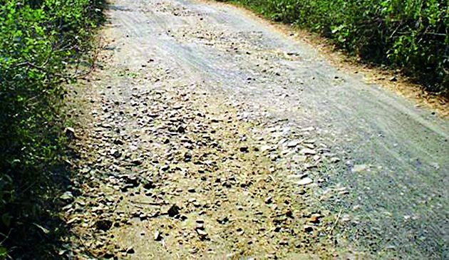 Illness of Arjuni Chandori Khurd Road | अर्जुनी चांदोरी खुर्द मार्गाची दुर्दशा