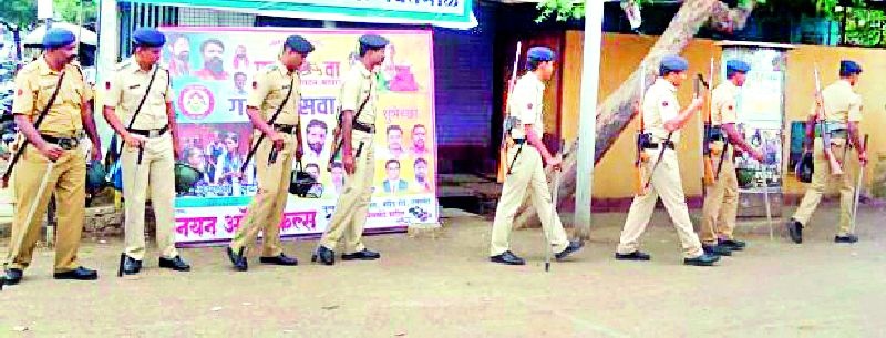 Ganpati of the police beat the bandobast | बंदोबस्तातच हरविला पोलिसांचा गणपती
