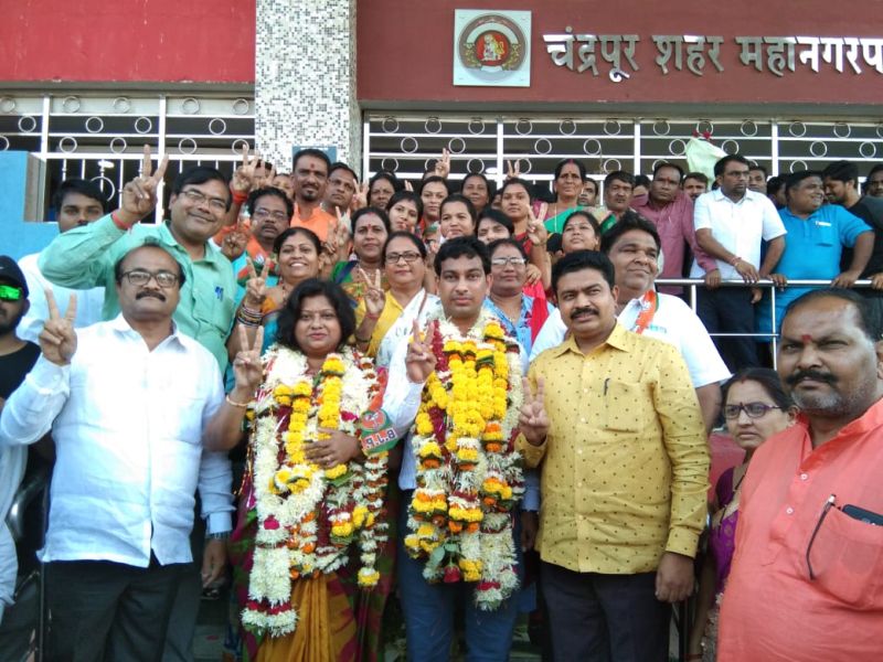 Rakhi Kanchalwar new mayor of Chandrapur | राखी कंचर्लावार चंद्रपूरच्या नव्या महापौर
