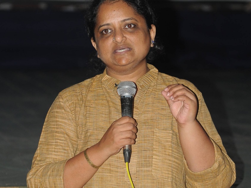 Shilpa Ballal to fight Narmada due to non-violence | अहिंसेमुळे नर्मदा लढ्याला धार- शिल्पा बल्लाळ