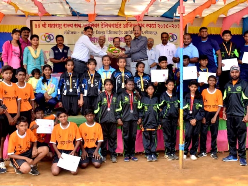 Nagpur general championship in state-level techwight competition | राज्यस्तर टेनिक्वाईट स्पर्धेत नागपूर सर्वसाधारण विजेतेपद 