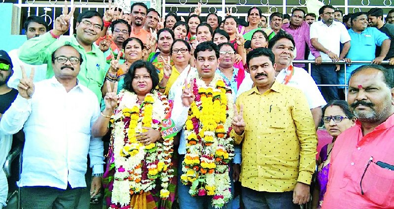 BJP's Rakhi Kanchlawar new mayor | भाजपच्या राखी कंचर्लावार नव्या महापौर