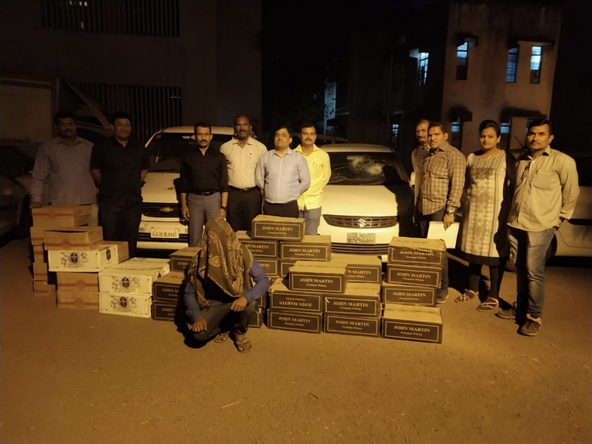 Inadequate liquor stock in Surgana taluka was seized | सुरगाणा तालुक्यात अवैध मद्याचा साठा जप्त